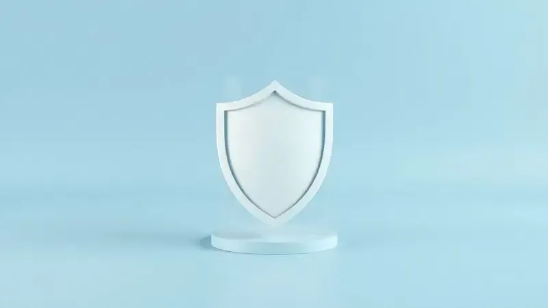 Conceito visual artístico representando garantia, durabilidade e suporte pós-venda de produtos.